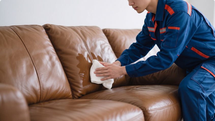 双人位沙发翻新前后对比
