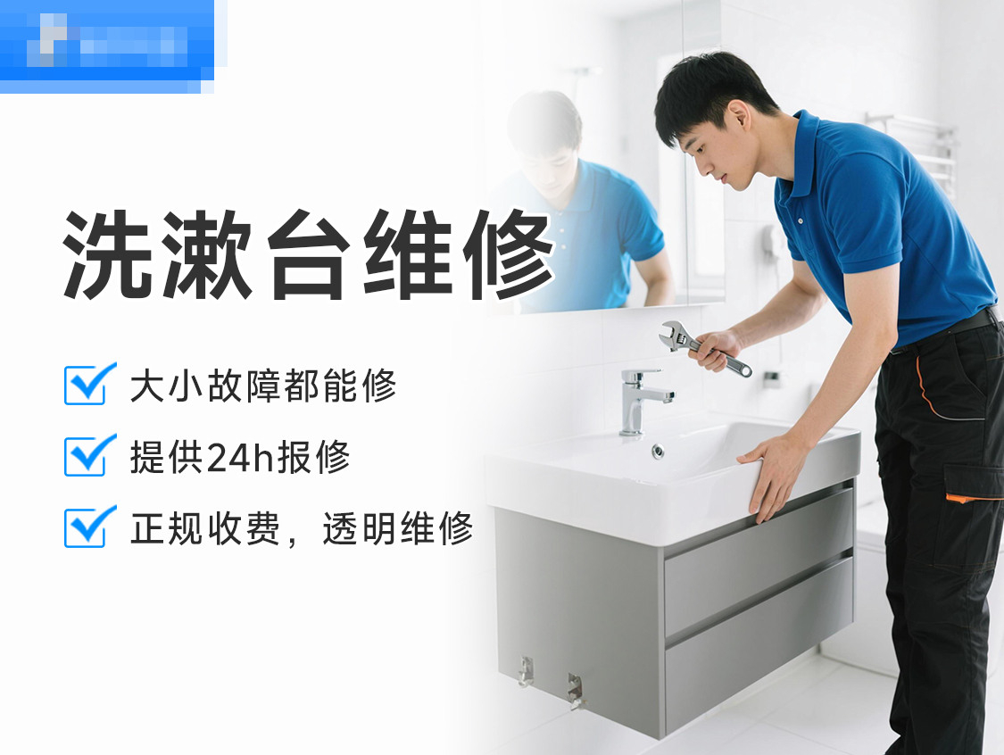 洗漱台维修服务封面图