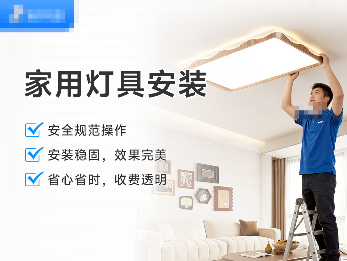 家用灯具安装服务封面图