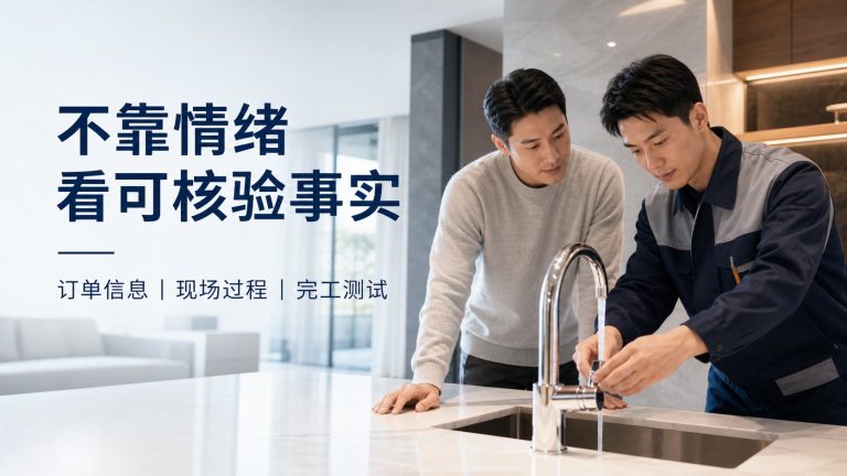 老房子水电维修先看师傅资质和现场勘查,隐蔽管线改造更稳妥