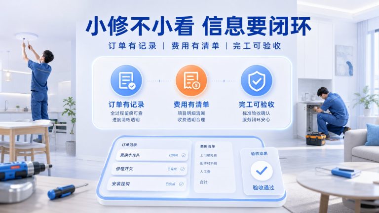 水电维修平台怎么选更正规，看资质收费和服务范围心里有底